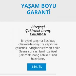 Bireysel Çekirdek İnanç Seansı