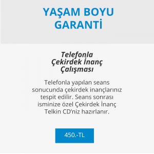 Telefonla Çekirdek İnanç Seansı